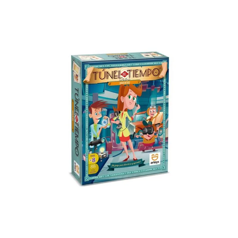 Juego De Cartas Tunel Del Tiempo Inventos 201