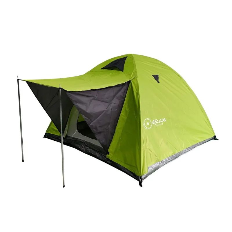 Carpa para 4 personas escape domepack con alero