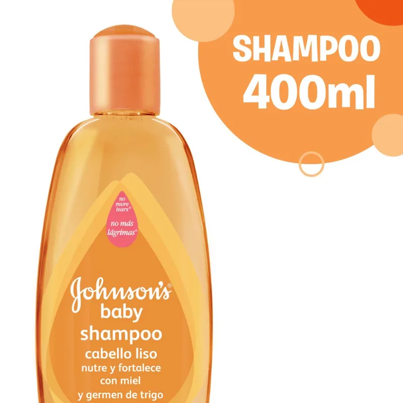Shampoo Johnson Baby Liso Y Sedoso 400 Ml