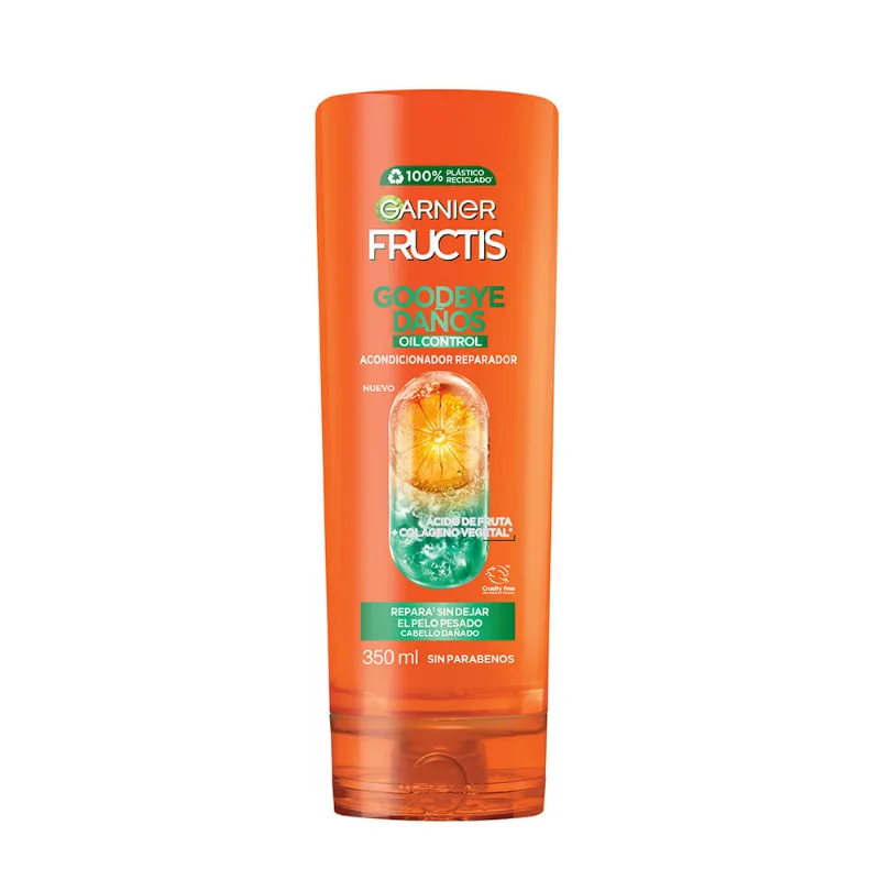 Acondicionador Fructis Goodbye Daños Oil Control x 350 ml