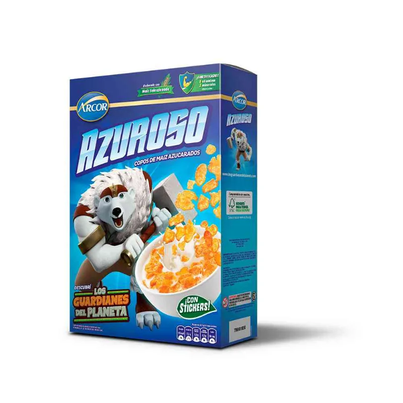 Copos De Maiz Arcor Azuroso 330 Gr