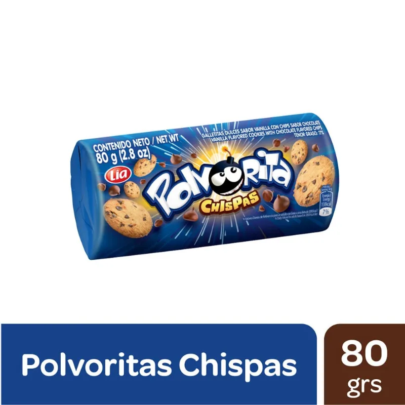 Galletitas Polvorita Chispas X80gr