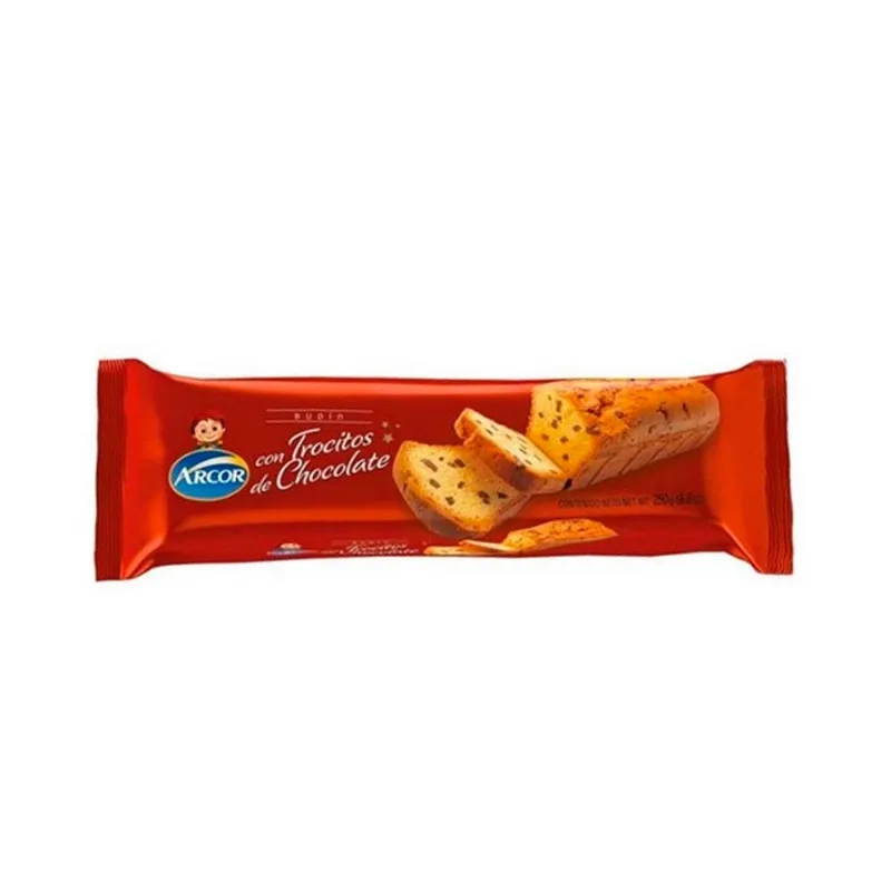 Budín Sabor Chips de chocolate 230 Grs Arcor