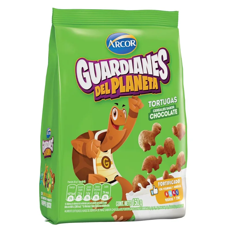 Cereal Arcor Tortuga Chocolate X150g