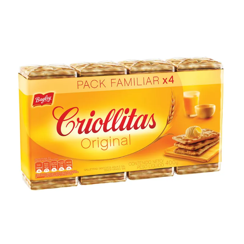 Galletitas Criollitas X400g