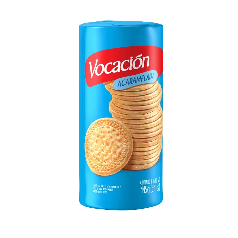 Galletita Vocacion Acaramelada X145g