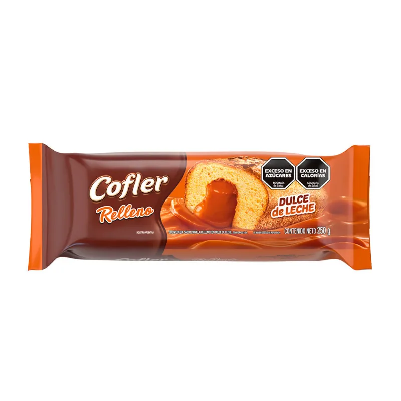 Budin Relleno Dulce De Leche 250g Cofler