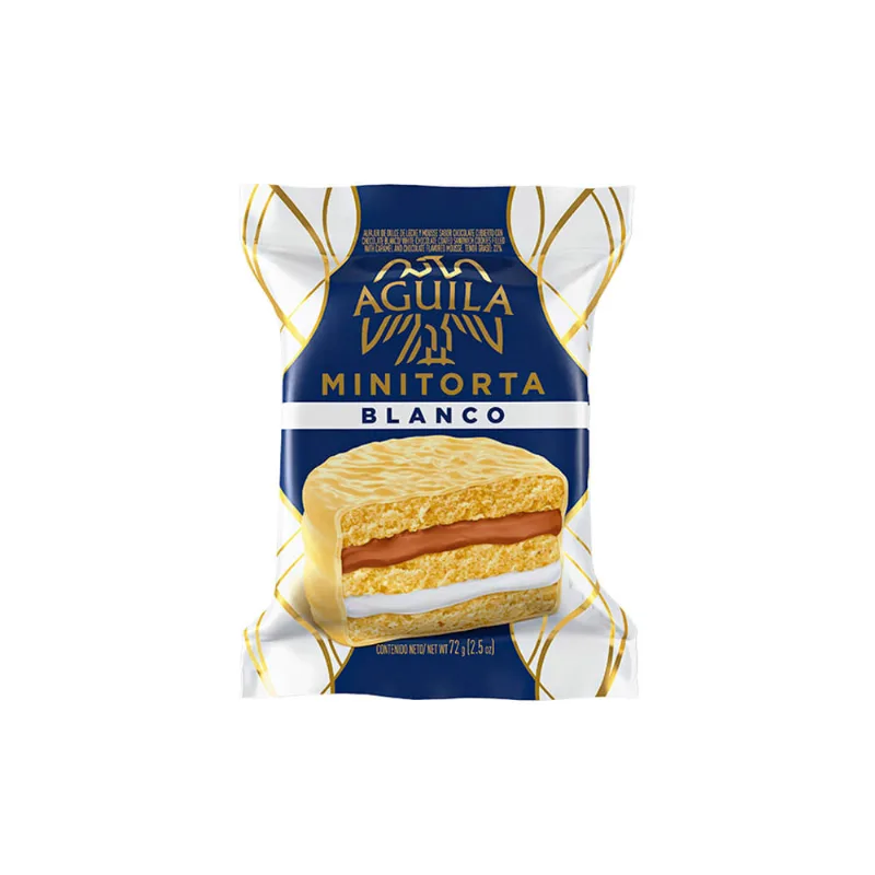 Alfajor Mini Torta Chocolate Blanco 72 Gr