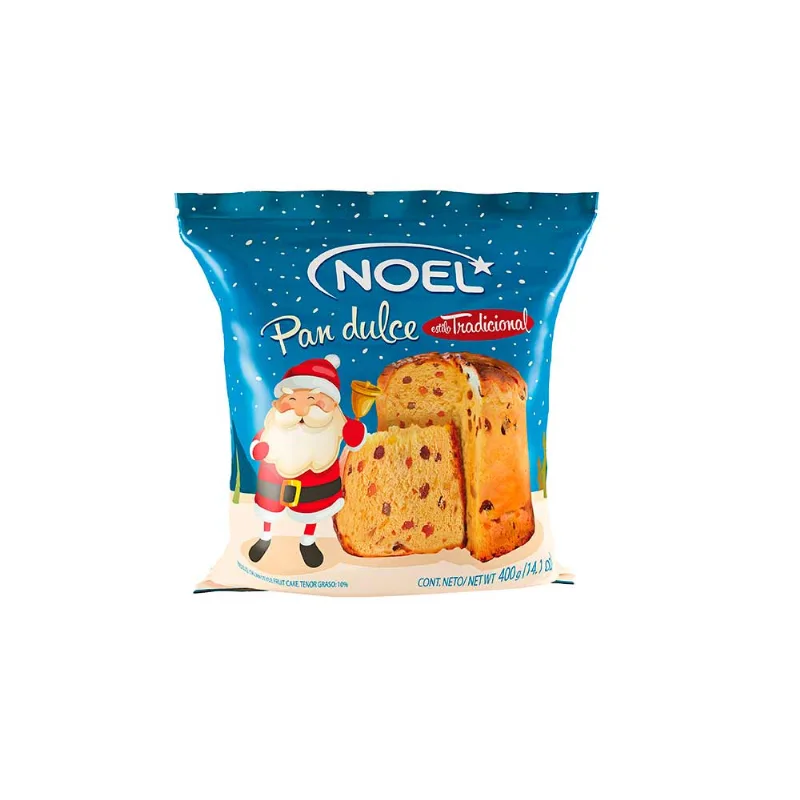 Pan Dulce Noel Con Frutas 400 Gr