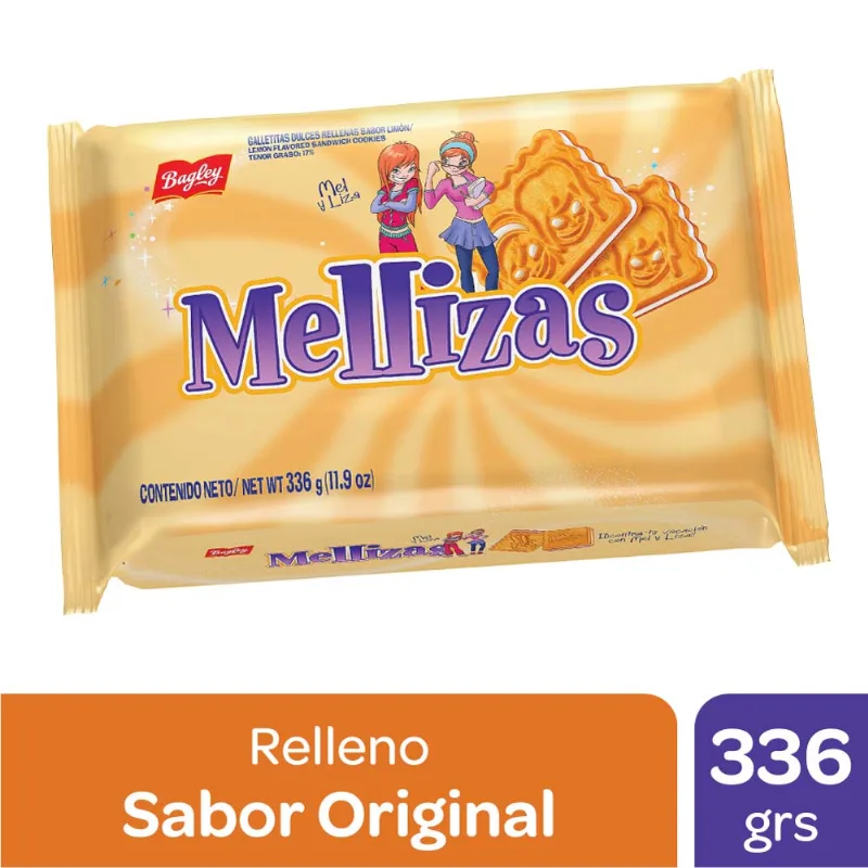 Galletitas Mellizas 336 Gr