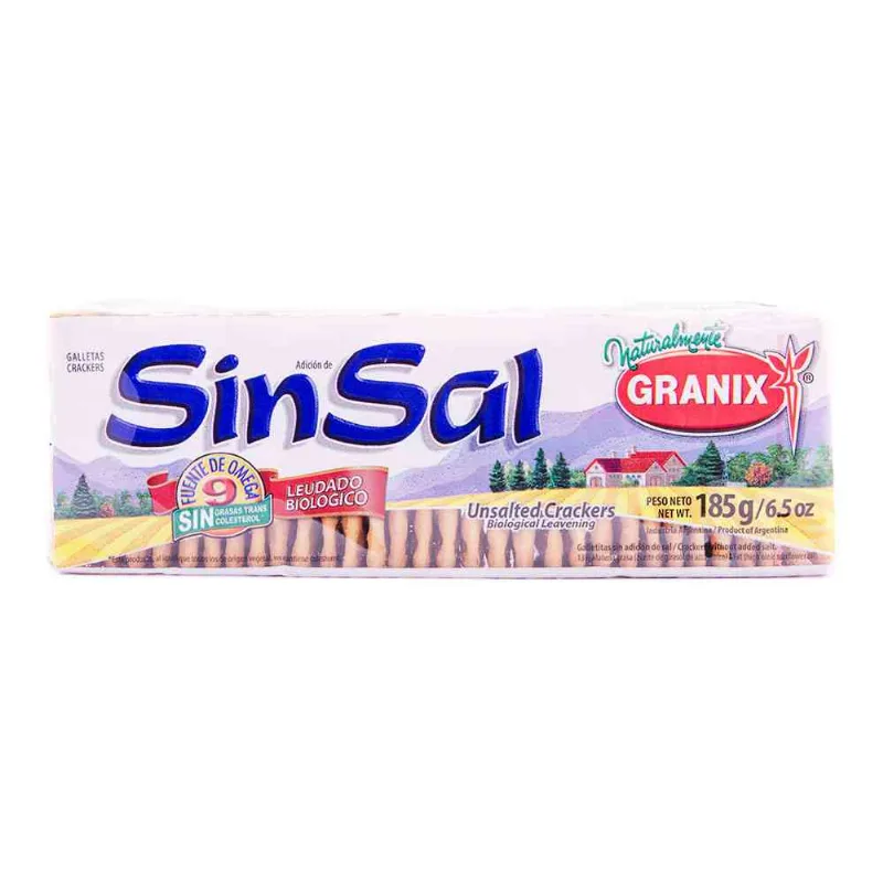 Galletitas de Agua 185 Grs Granix