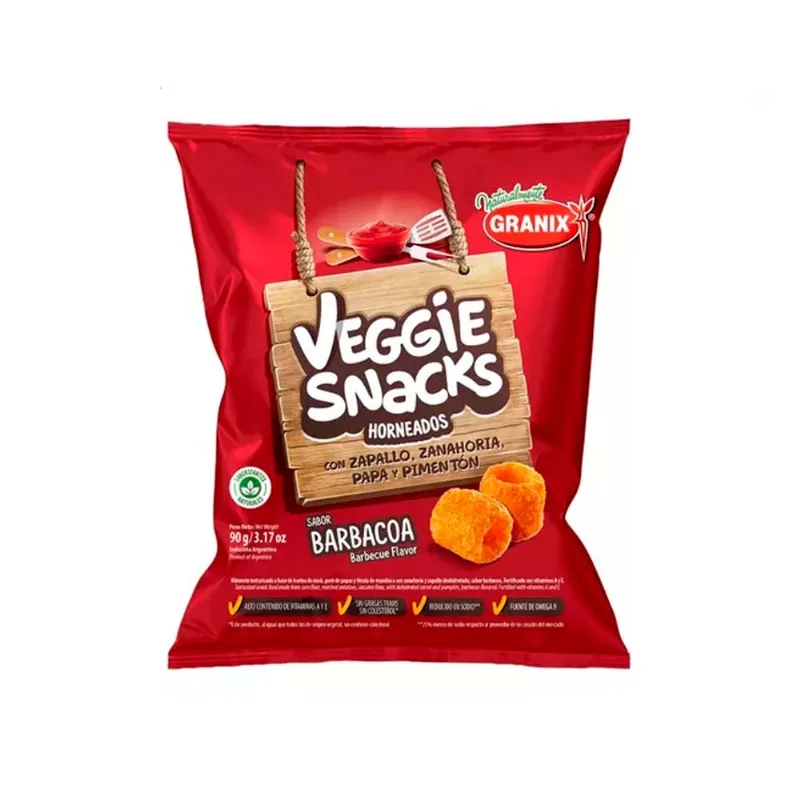 Veggie Snacks Ganix Barbacoa 90 Gr
