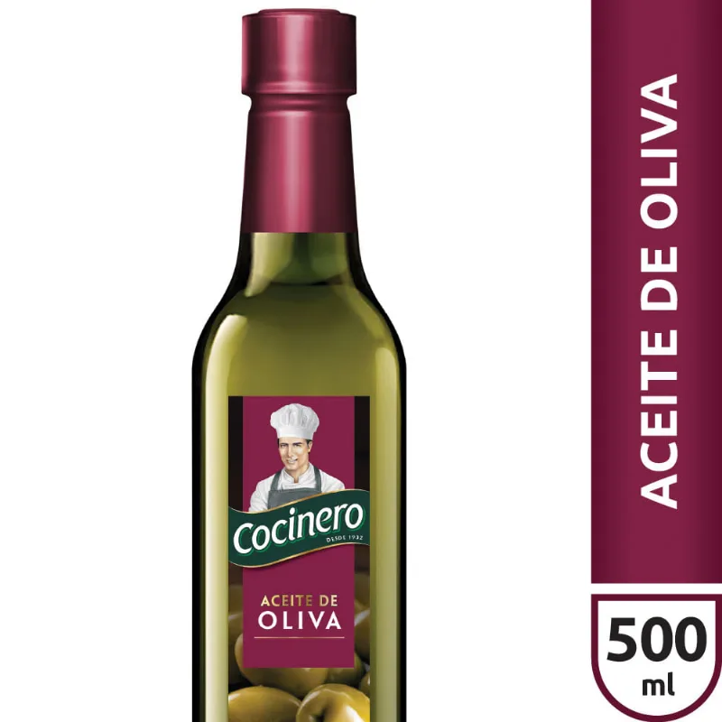 Aceite de Oliva 500 Ml Cocinero Aceite De Oliva Cocinero 500 Ml
