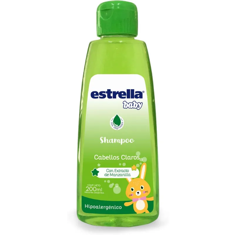 Shampoo Estrella cabellos claros baby 200 cc.