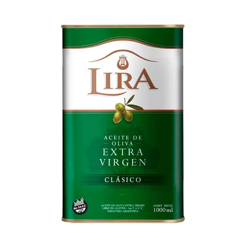 Aceite de Oliva Extra Virgen Clásico 1 Lts Lira