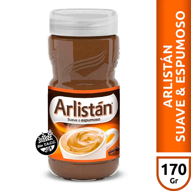 Polvo A Base De Café Arlistan Suave X170gr