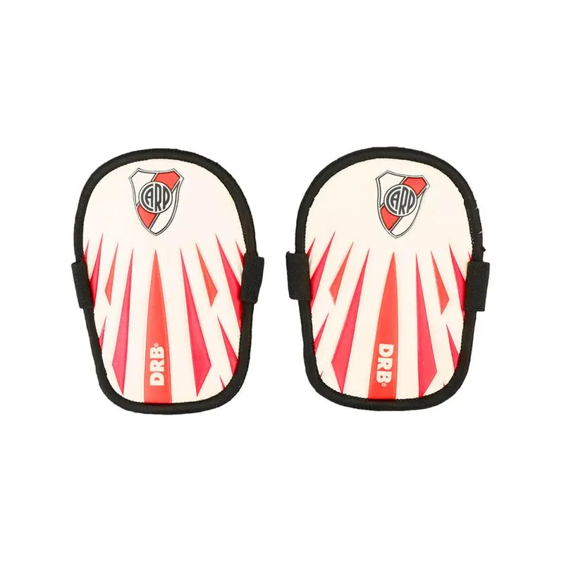 Canillera Dribbling River Estadio Talle: S - Color: Blanco/Rojo