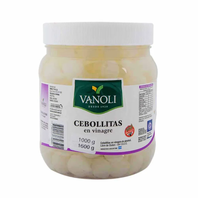 Cebollitas Vanoli 1 Kg