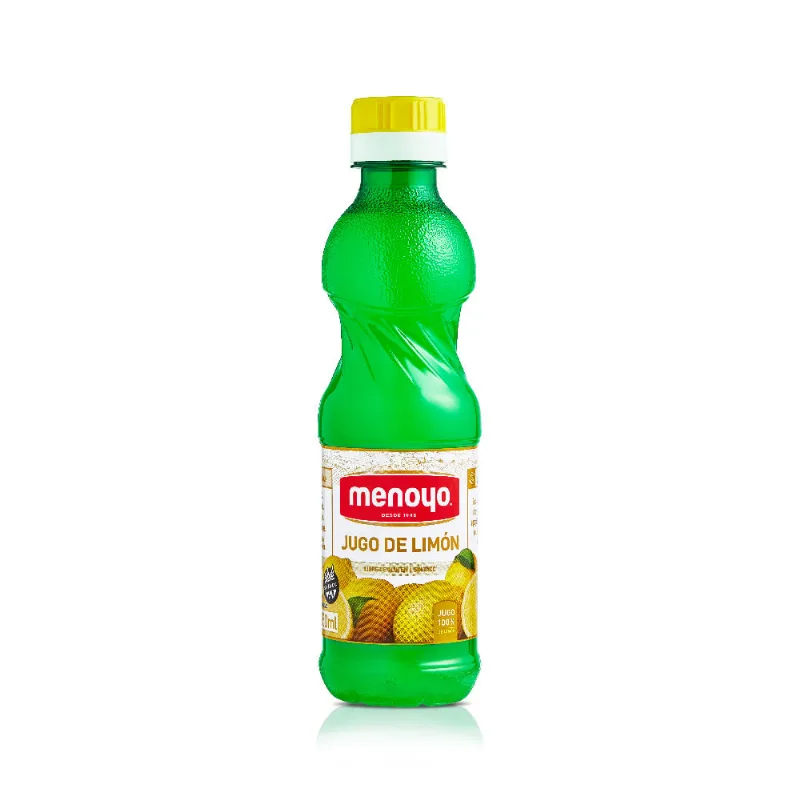 Jugo Sabor Limón 250 Ml Menoyo Jugo De Limon 250 Ml Menoyo