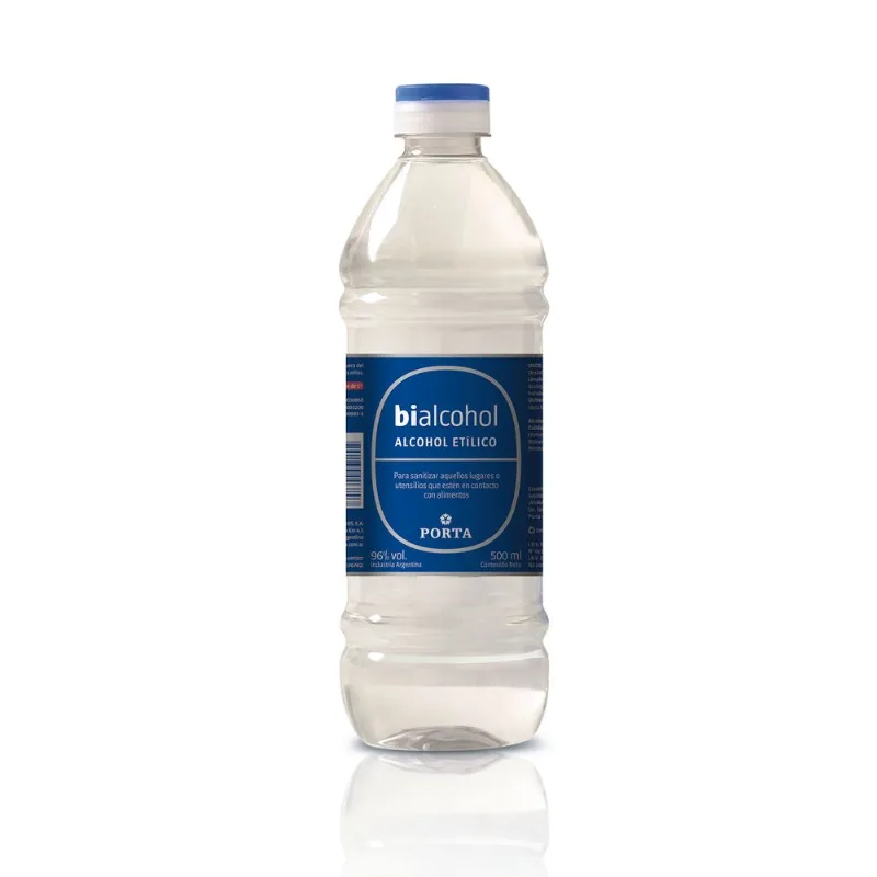 Alcohol etílico 70% Bialcohol botella 1 l.