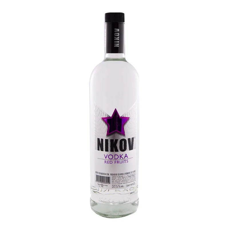 Vodka Nikov Frutos Rojos 1000