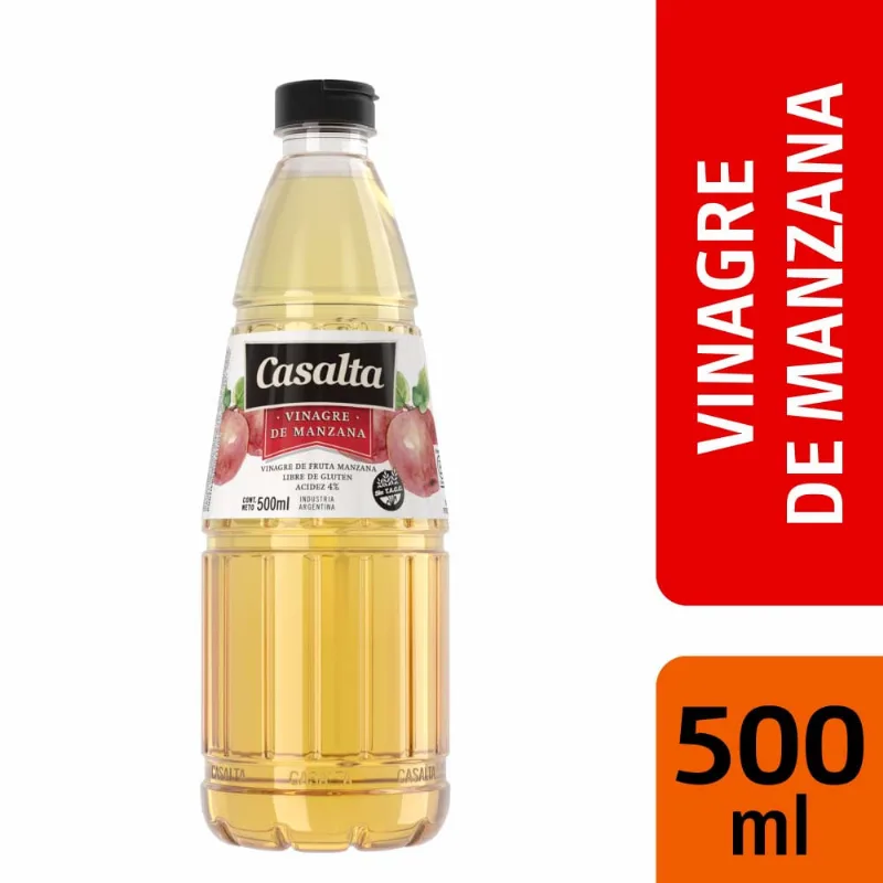 Vinagre de Manzana 500 Ml Casalta