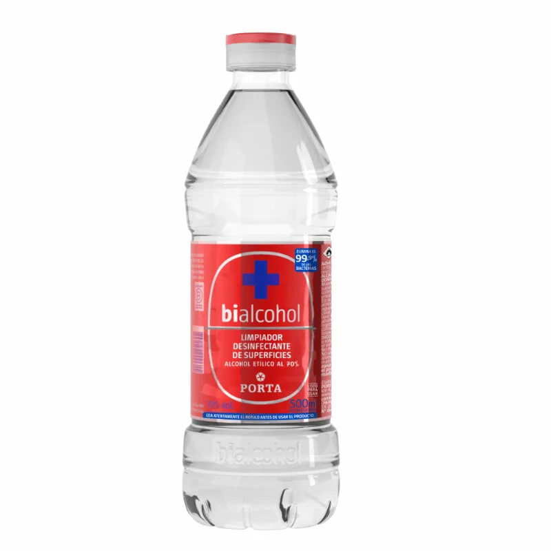 Alcohol Etílico Bialcohol Desinfectante 70% x 500 ml