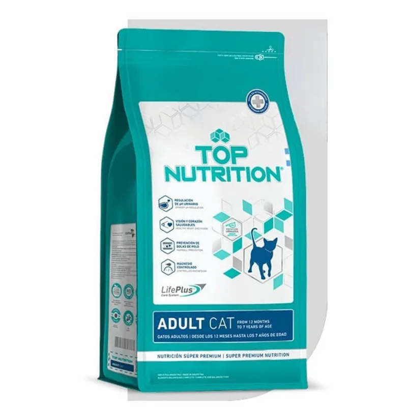 Top Nutrition Gatos Adultos x 7,5Kg