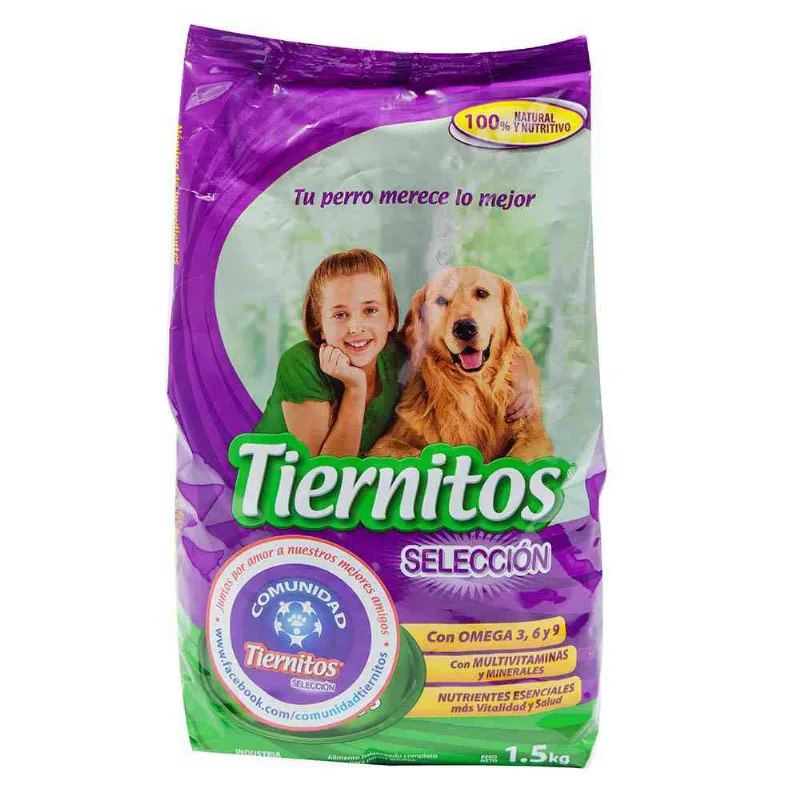 Alimento Para Perros Tiernitos Adultos 1,5 Kg
