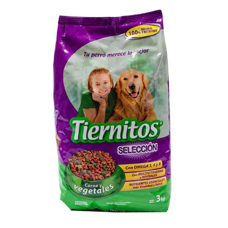 Alimento Para Perros Tiernitios Adulto 3 Kg