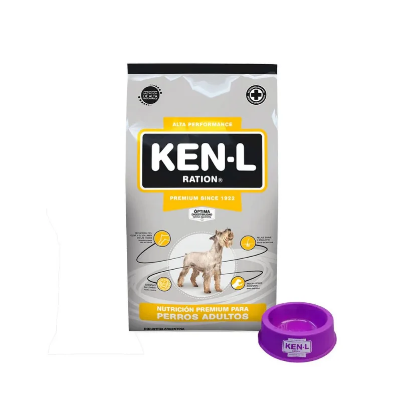 Ken-L Ration Premium Adultos x 15 Kg