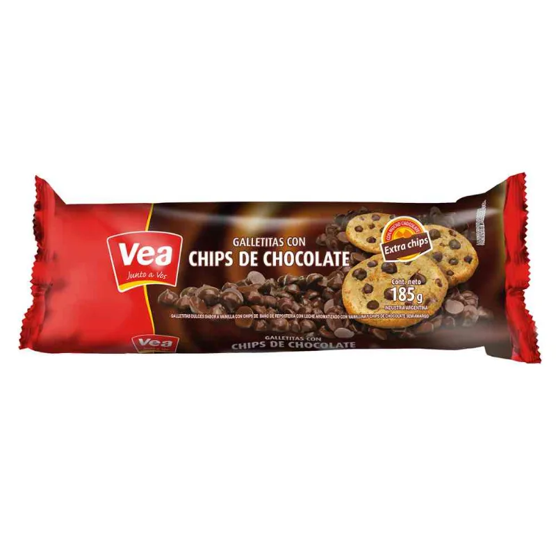 Galletitas Vea Con Chips De Chocolate-paq-gr.-185