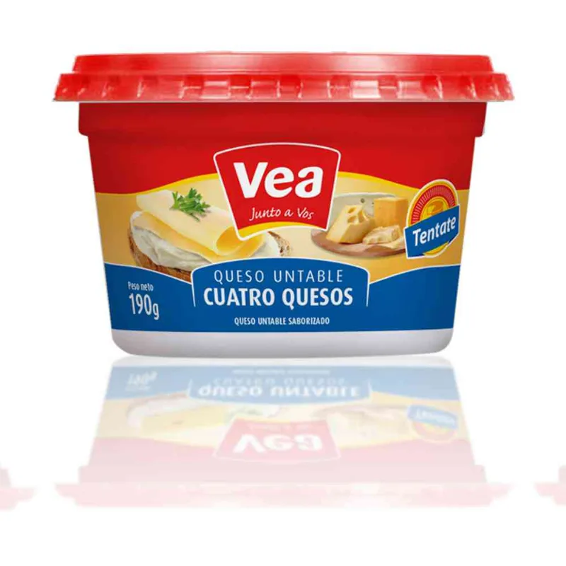 Queso Untable Vea 4 Quesos-4 Quesos-pot-gr.-190