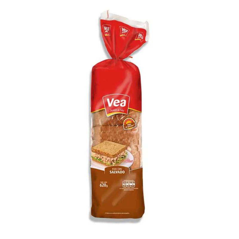 Pan De Salvado Vea 600 Gr-bsa-gr.-600