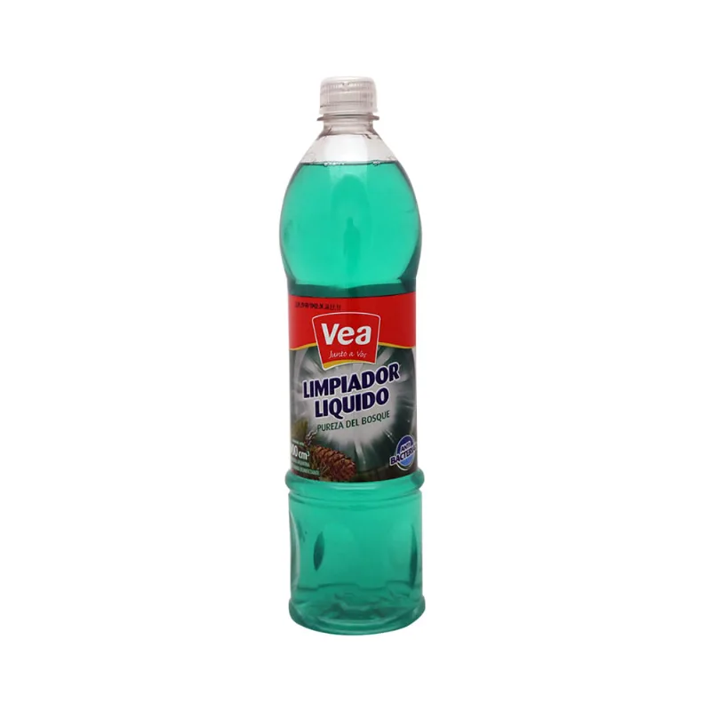 Limpiador Líquido Para Pisos Antibacterial Pureza Del Bosque Cc. 900 Pet -pureza Del Bosque-antiba