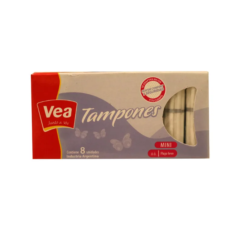 Tampones Vea Mini 8 Un
