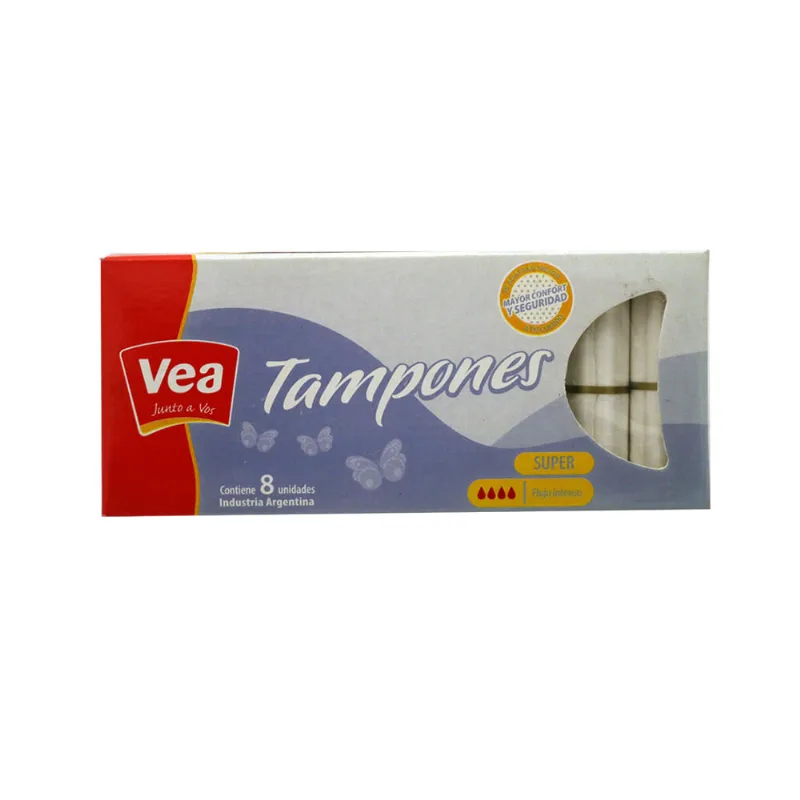 Tampones Vea Súper 8 Un