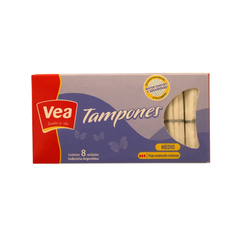 Tampones Vea Medio 8 Un
