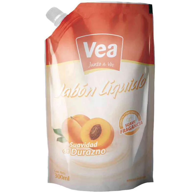 Jabón Liquido Con Pico Durazno Vea-durazno-doy-ml.-300
