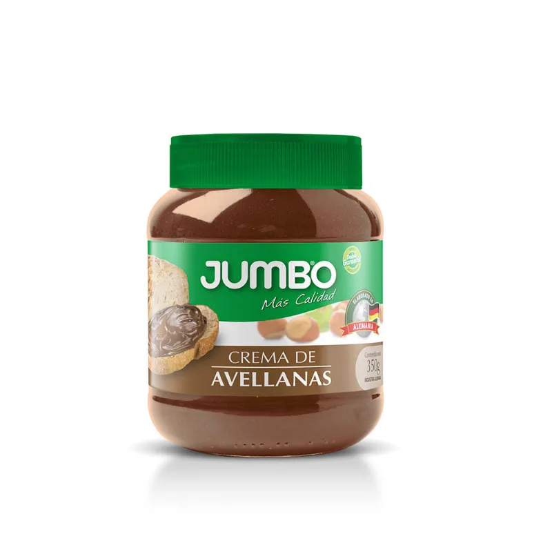 Pasta De Avellana Jumbo 350 Gr