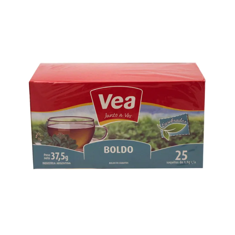 Té En Saquitos Vea Boldo 25 U