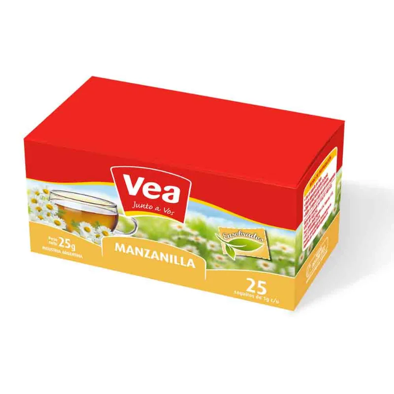 Té En Saquitos Vea Manzanilla 25 U