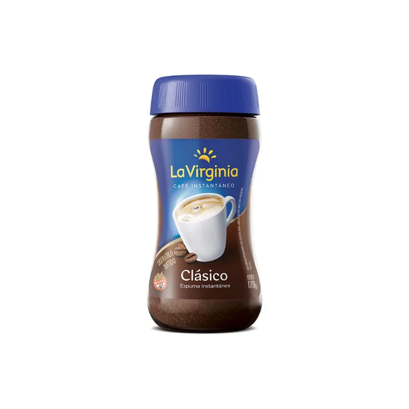 Café Instantáneo Clásico Espuma 170 Grs La Virginia