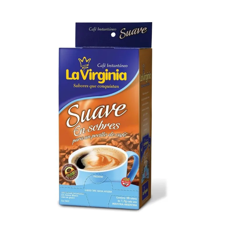 Café en saquitos La Virginia suave 36 u.