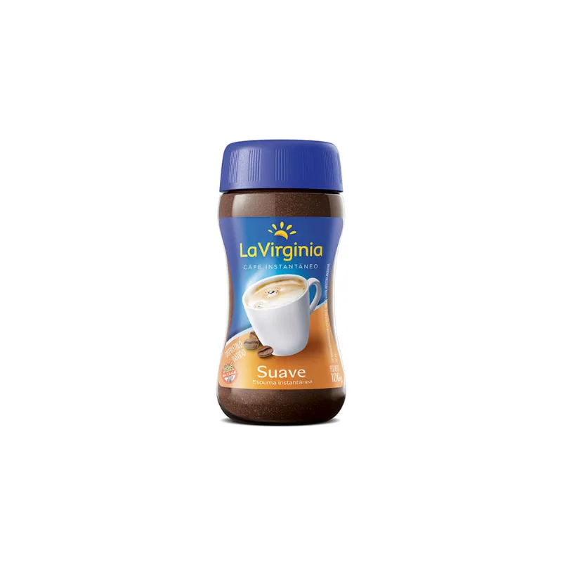 Café Instantáneo Suave 100 Grs La Virginia Café La Virginia Suave Espuma X100g