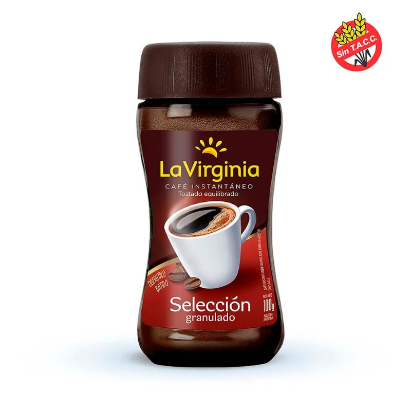 Café Instantáneo Selección Tostado 100 Grs La Virginia