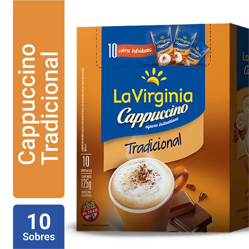 Cappuccino La Virginia 10 Sobres