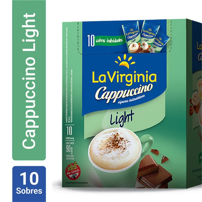 Café La Virginia Cappuccino Fino Light 10 U