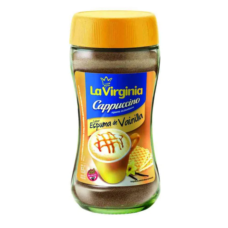 Café La Virginia Capuccino Fino Café La Virginia Cappuccino Fino Vainilla 155 Gr