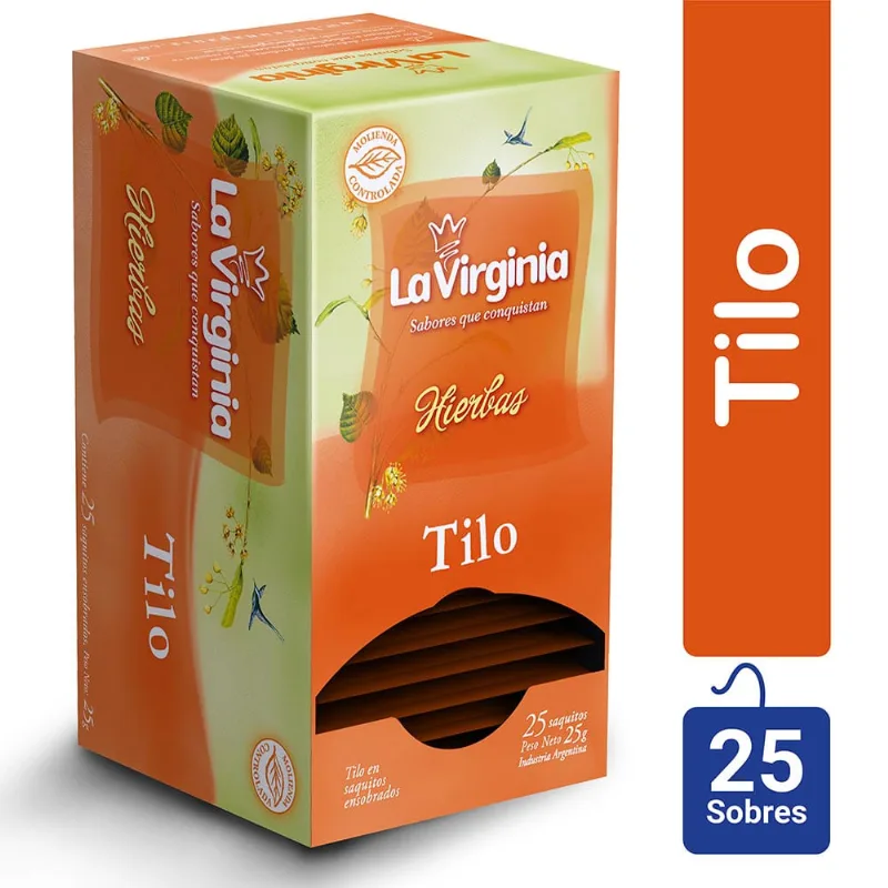 Té La Virginia Tilo 25 Saquitos